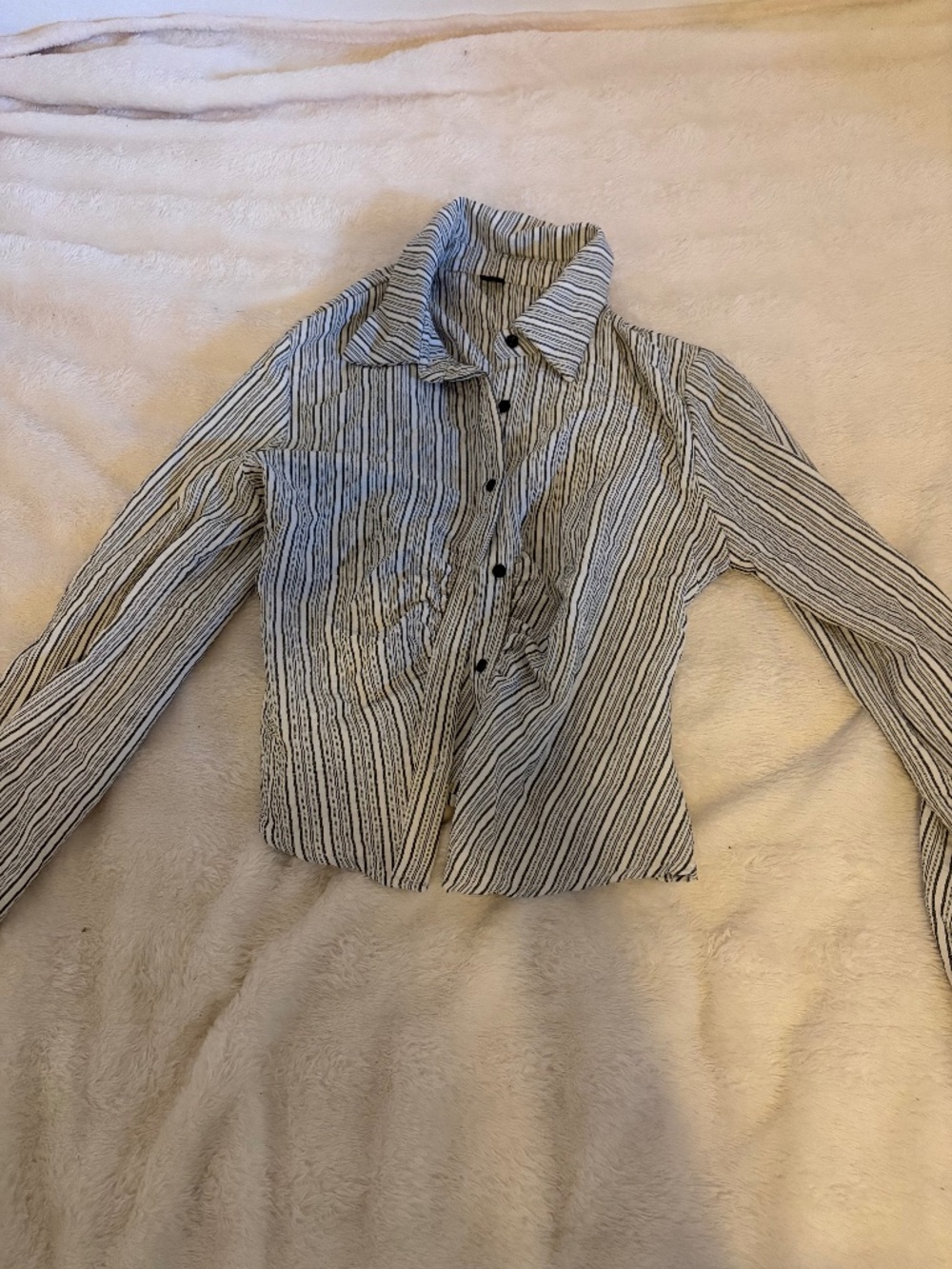 Strapped Button down shirt